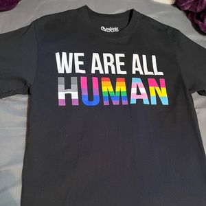 2 Gay Pride Spencer’s t-shirts